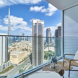  Apartment Luxury With Burj Khalifa Or Canal View In Downtown - Marquise Square Tower United Arab Emirates